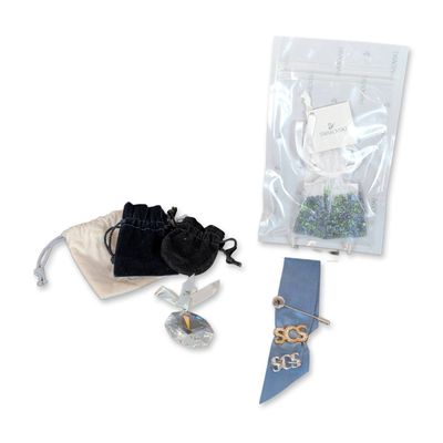 5pc Swarovski Crystal Society SCS Pins and Crystals