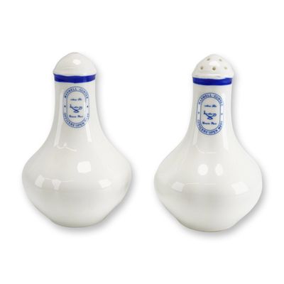 2pc Wedgwood Hotelware Maxwell-Gunter Air Force Base Salt and Pepper Shakers