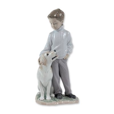 Lladro My Loyal Friend Porcelain Figurine