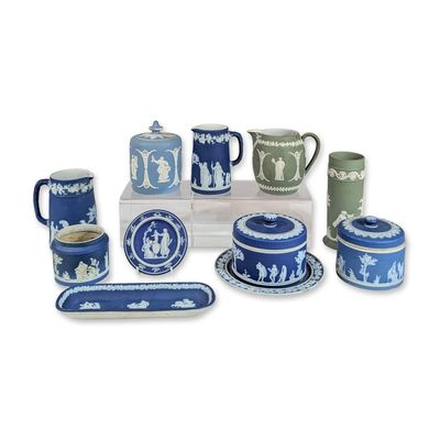 10pc Collection of Wedgwood Jasperware