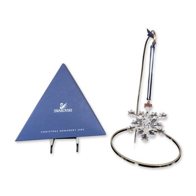 Swarovski 2004 Annual Edition Crystal Snowflake Ornament