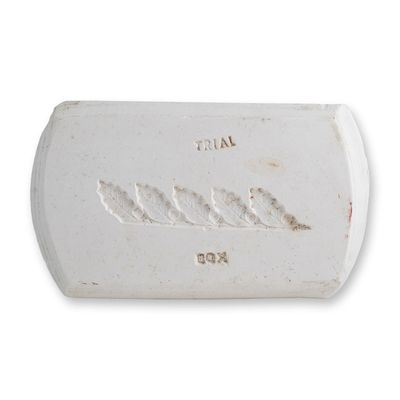 Wedgwood White Earthenware Sprig Trial Box Mold Block