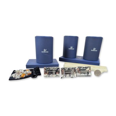 5pc Swarovski Wonders of the Sea Crystal Plaque, Starfish, and LED Base Collection