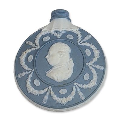 Wedgwood Jasperware George III Portrait Scent Bottle
