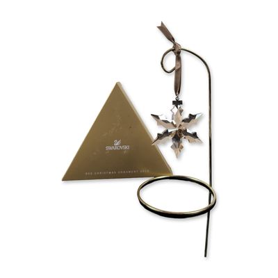 Swarovski 2015 SCS Crystal Christmas Ornament