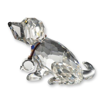 Swarovski Crystal St. Bernard Puppy Figurine