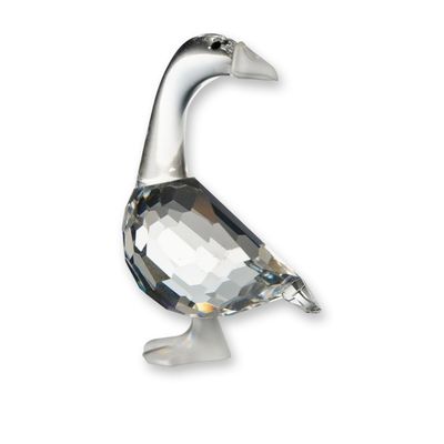 Swarovski Silver Crystal Figurine, Gosling Dick