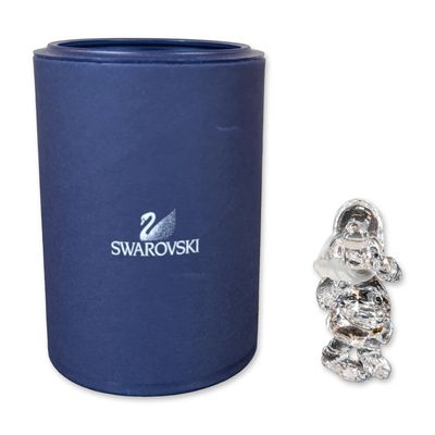 Swarovski Crystal Snow White Sneezy Dwarf Figurine