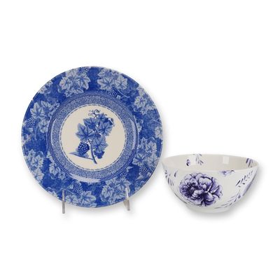 2pc Wedgwood Blue and White Ceramic Pieces