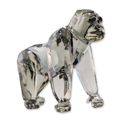 Swarovski Crystal Gorilla Mother Figurine