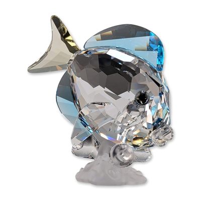 Swarovski Crystal Blue Tang Fish Figurine