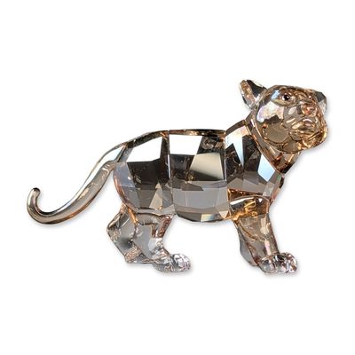 Swarovski Crystal SCS Figurines, Standing Tiger Cub