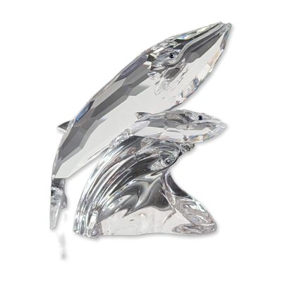Swarovski 1992 SCS Annual Edition Whales Figurine