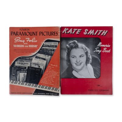 2-Piece Vintage Sheet Music Books Paramount Pictures Greats