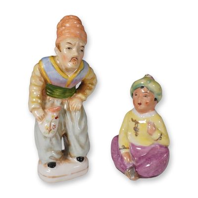 Pair of Occupied Japan Porcelain Figurines