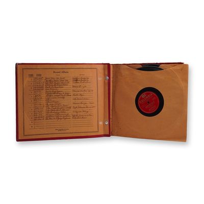 7-Piece 78 RPM Record Album Book, Columbia & Mercury Labels + Case