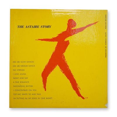 Fred Astaire Vintage Vinyl Record, The Astaire Story