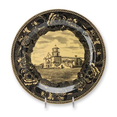 Wedgwood Creamware San Luis Rey de Francia Mission Plate