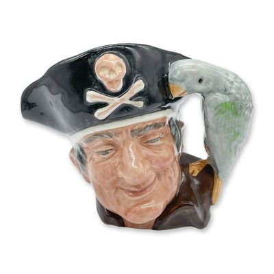 Royal Doulton Long John Silver D6386 Character Jug, Small Size