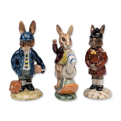 Trio of Royal Doulton Bunnykins Figurines