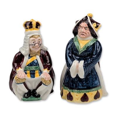 2pc Beswick English Ceramic Alice Series Figurines