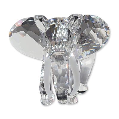 Swarovski Crystal Elephant Figurine