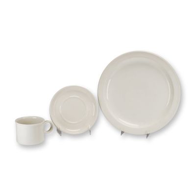 3pc Midwinter Wedgwood White Stoneware Tableware Pieces