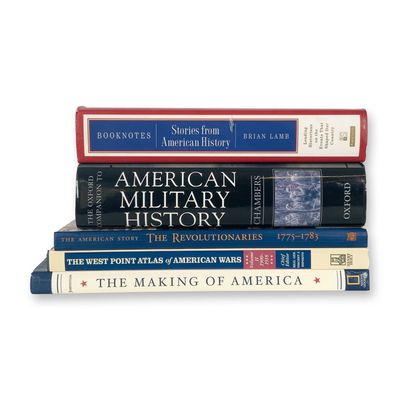 5-Piece American History and Military Studies Book