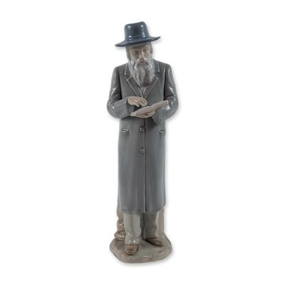 KPM Conte Porcelain Rabbi Figurine