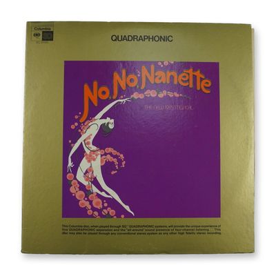 No, No, Nanette (1971 Cast) LP, Columbia SQ Quadraphonic