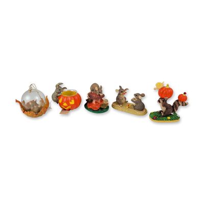 5pc Silvestri Charming Tails Figurines