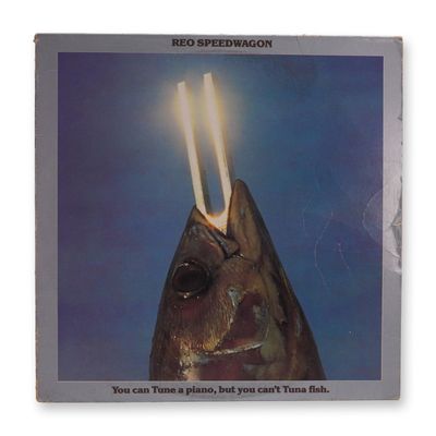 REO Speedwagon 'You Can Tune a Piano, But You Can't Tuna Fish' Vintage Vinyl LP