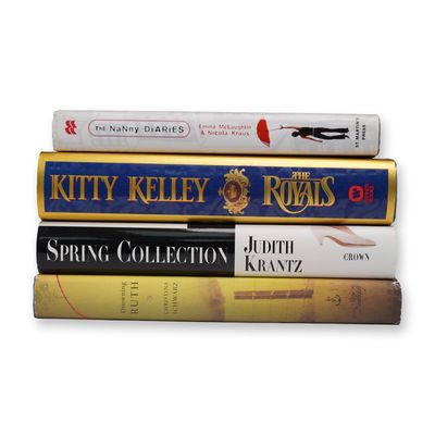 4-Piece Grouped Modern Hardcover Novels