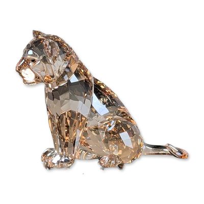 Swarovski SCS Crystal 2016 Figurine, Lion Cub