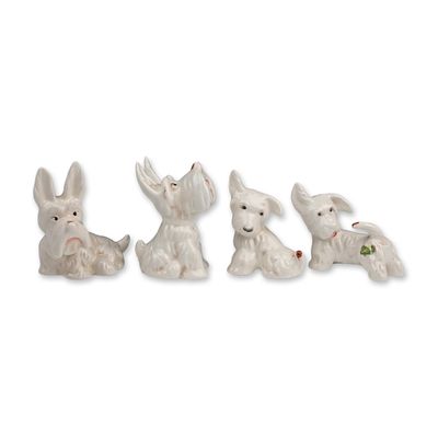 4pc Beswick Westie Figurines