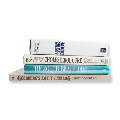 4-Piece Nutrition and Diet Guide Books