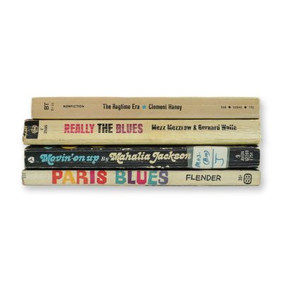 4-Piece Vintage Jazz & Blues Paperback Collection