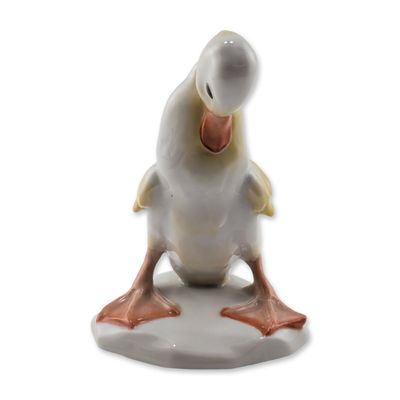 Rosenthal by Joao da Silva Porcelain Duckling Figurine