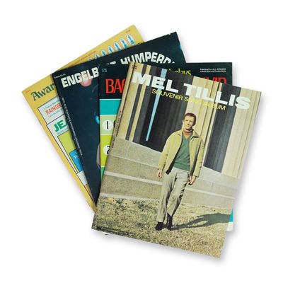 4-Piece Vintage Music Sheet Collections & Songbooks