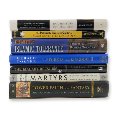 7-Piece Political and Religious Analysis Books, Middle East