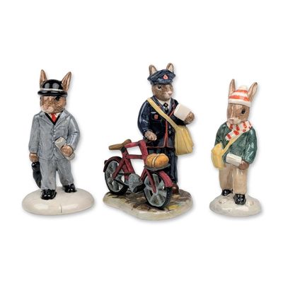 Trio of Royal Doulton Bunnykins Figurines