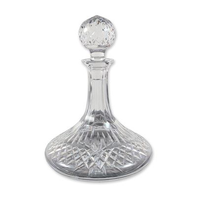 Waterford Lismore Crystal Ship's Decanter