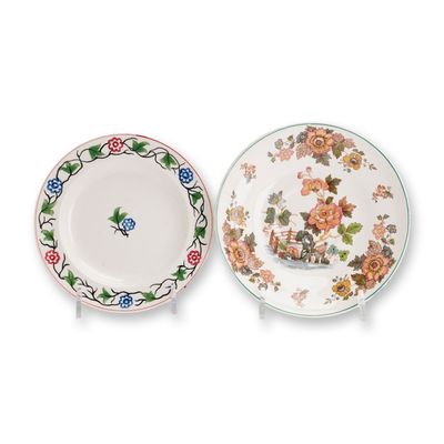 2pc Wedgwood Ceramic Small Plates