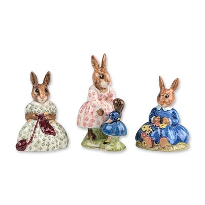 Trio of Royal Doulton Bunnykins Figurines