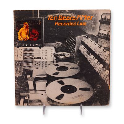 Columbia Records Ten Years After Vintage Vinyl Record, Recorded Live