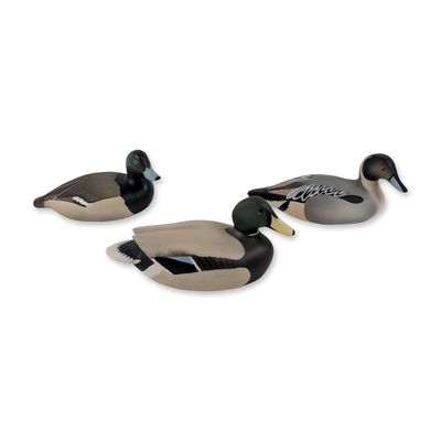 3pc Royal Doulton Lem Ward Duck Figurines