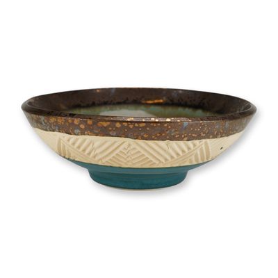 Knutzen Studio Pottery Stoneware Bowl