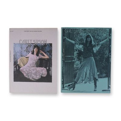 2 Carly Simon Sheet Music Books, Piano & Vocal
