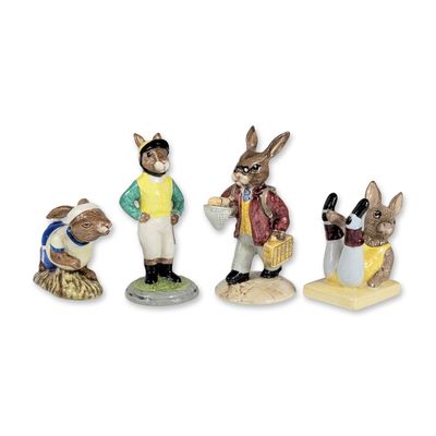 4pc Collection of Royal Doulton Bunnykins Figurines