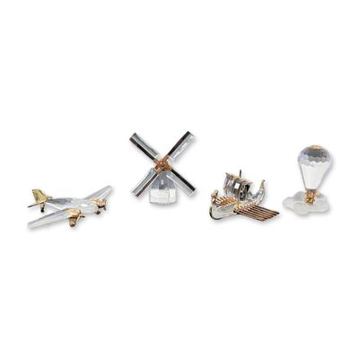 4pc Swarovski Crystal Memories Figurines